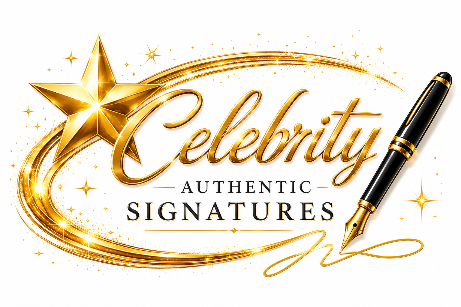 Celebrity Authentic Signatures logo